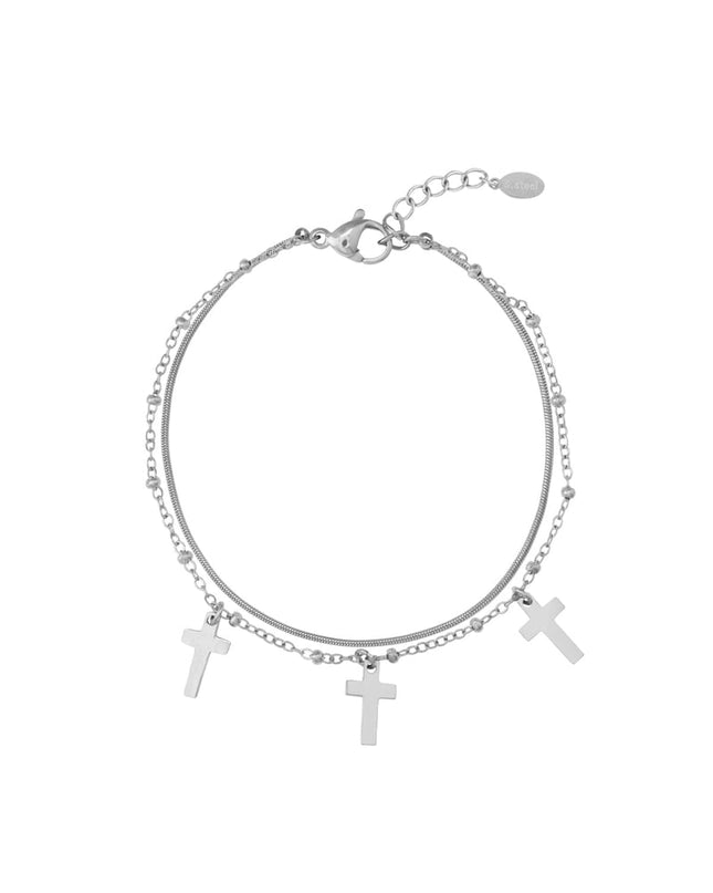   Charm Bracelets Cross Casual Daily Simple Series Women's jewelry