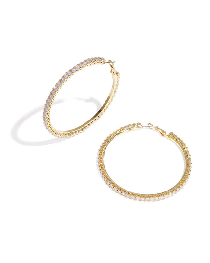 Koperen creolen geometrische elegante kerst luxe serie dames sieraden