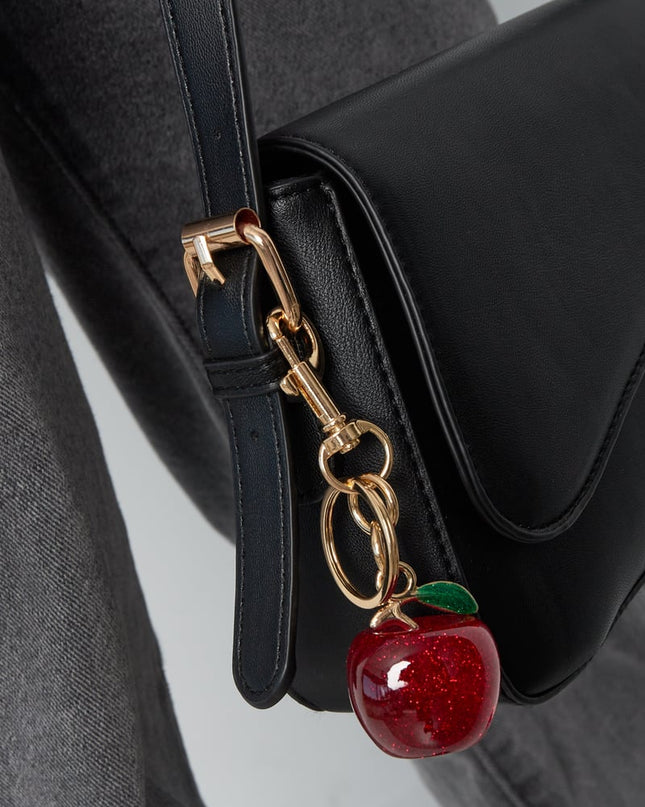 Apple bag charms