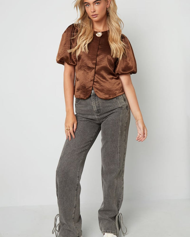 Puff Sleeve Statement Top