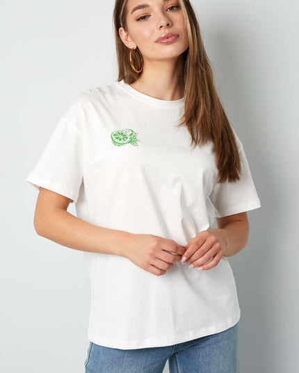 T-shirt Oranje Limonade