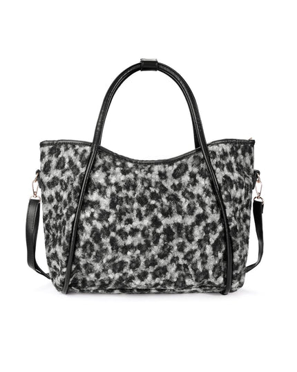 Tote Bags Leopard Print Casual Cotton Daily Accessories