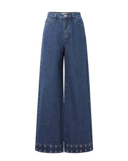 Eyelet Statement Jeans