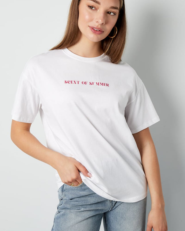 T-shirt scent of summer