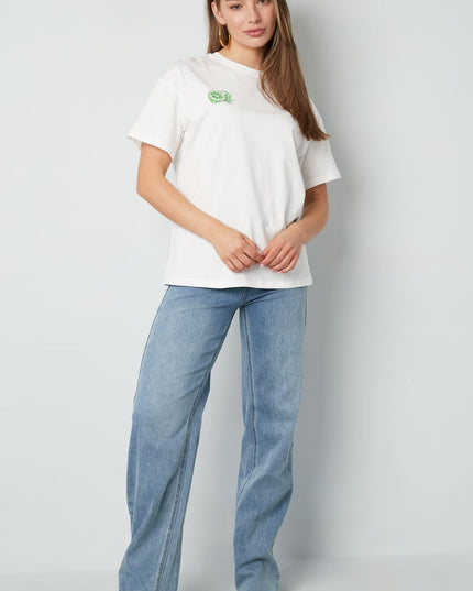 T-shirt Oranje Limonade