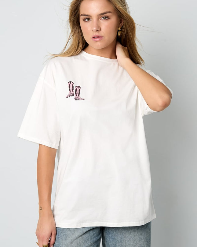 T-shirt Cowboy Boots