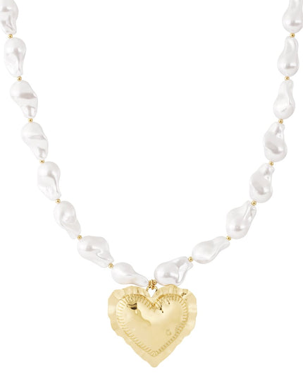 Parel liefde ketting