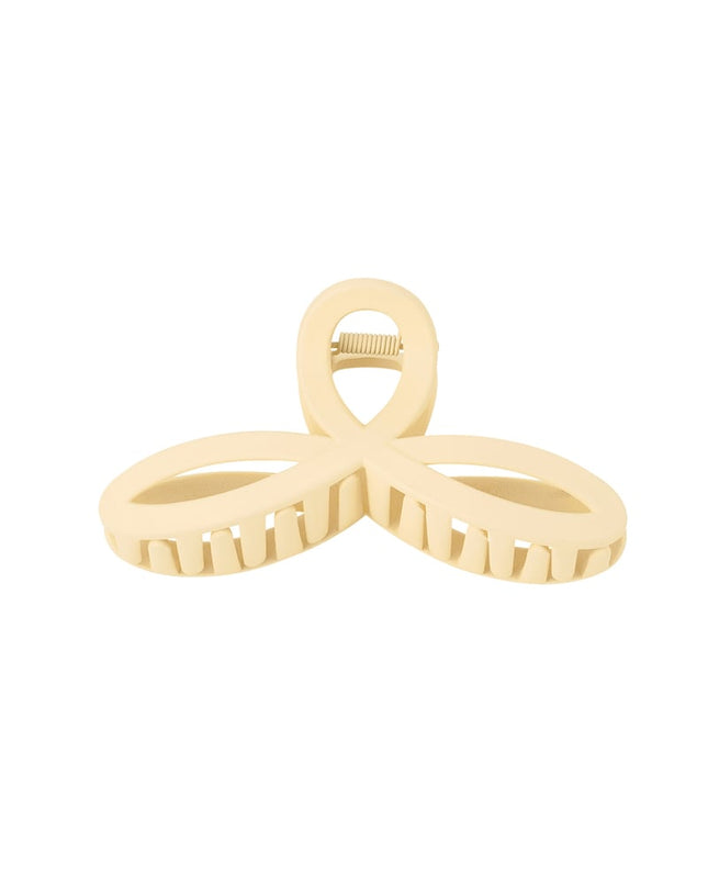 Haarklem schattig - zwart Plastic