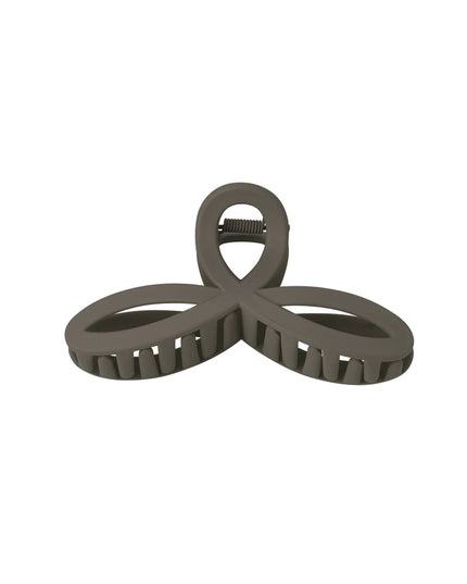 Haarklem schattig - zwart Plastic