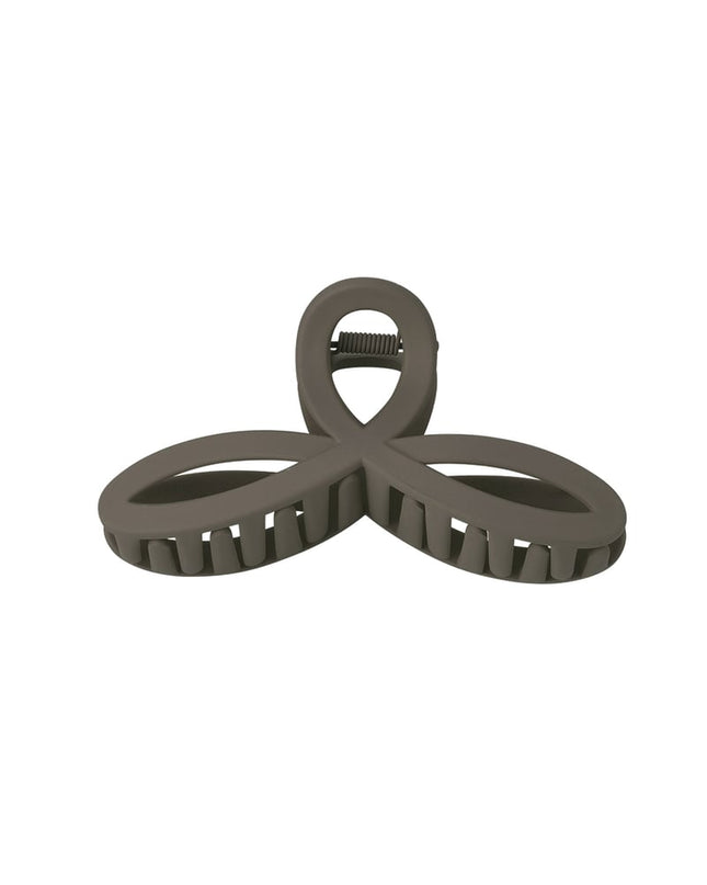 Haarklem schattig - zwart Plastic