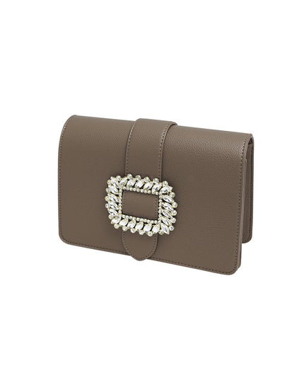 Bag buckle classy - dark brown