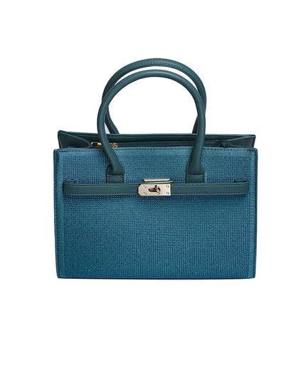 Handbag lock strass - fuchsia