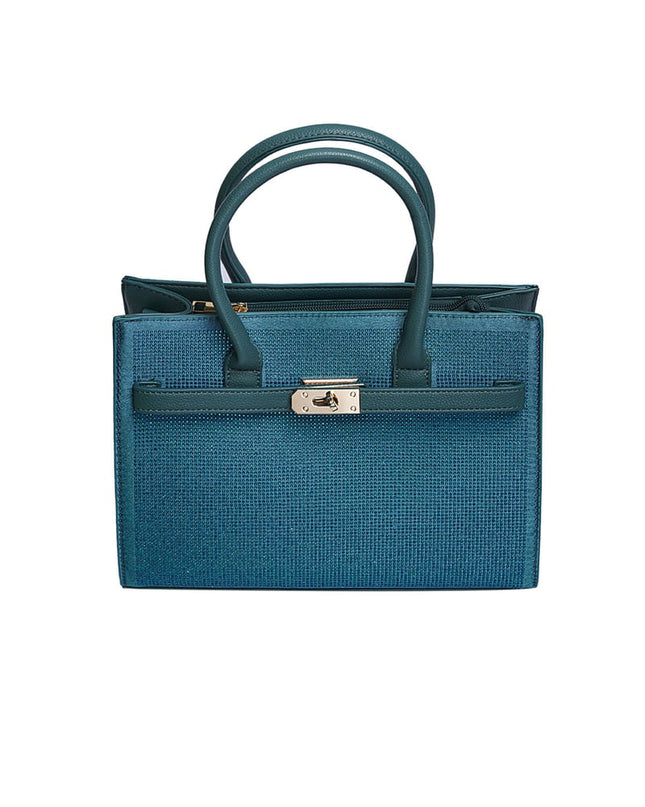 Handbag lock strass - fuchsia