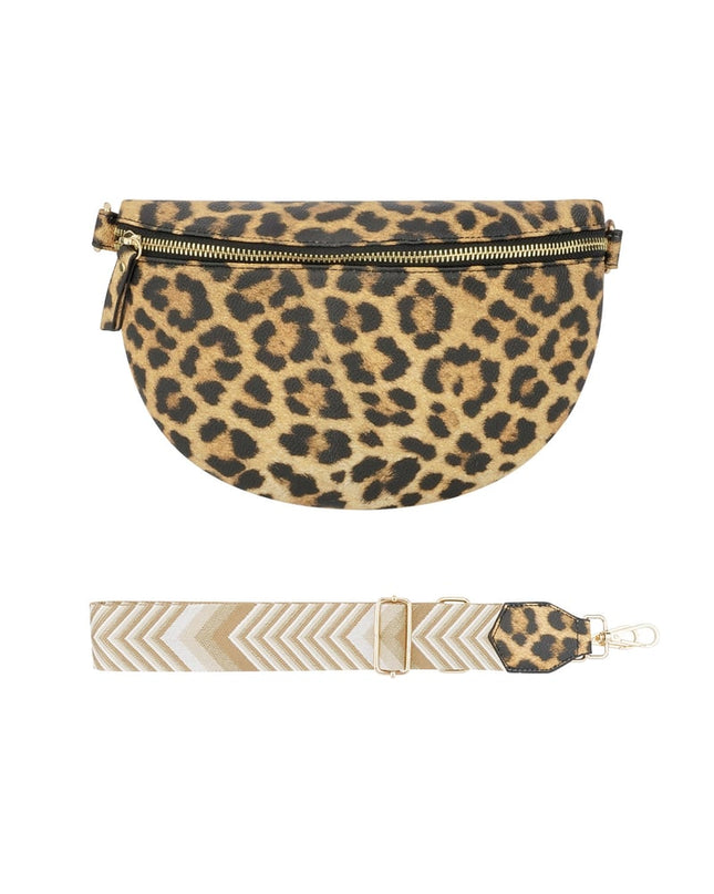 Bronze brilliance schoudertas - coppery