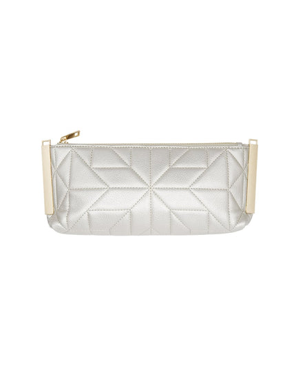 Gestikte clutch gouden hardware - koper