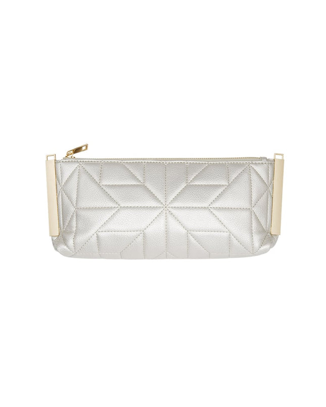 Gestikte clutch gouden hardware - koper