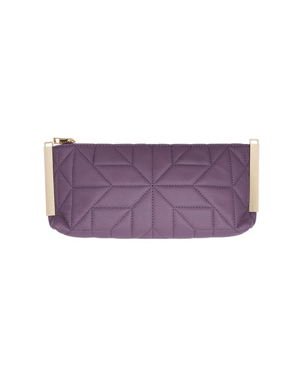 Gestikte clutch gouden hardware - koper