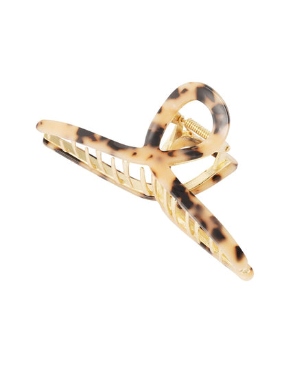 Haarclip krul marble