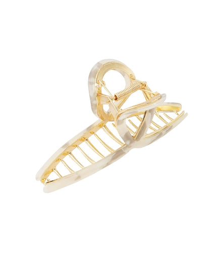 Haarclip krul marble