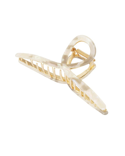 Haarclip krul marble