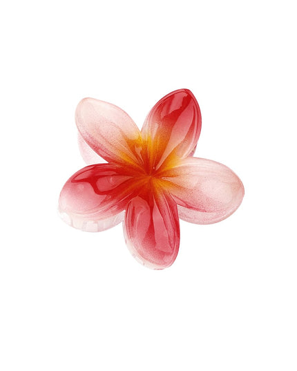 Haarclip Hawaii bloem