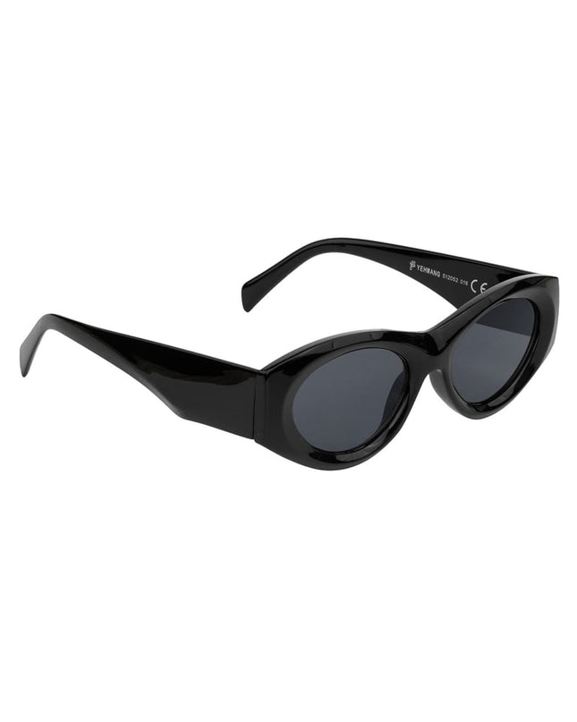 Retro look a like sunglasses - black