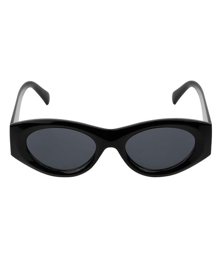 Retro look a like sunglasses - black