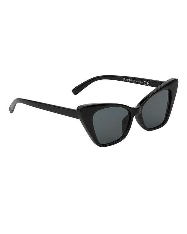 Sunglasses monochrome frame - black