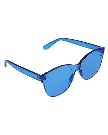 Single-color trendy sunglasses - beige