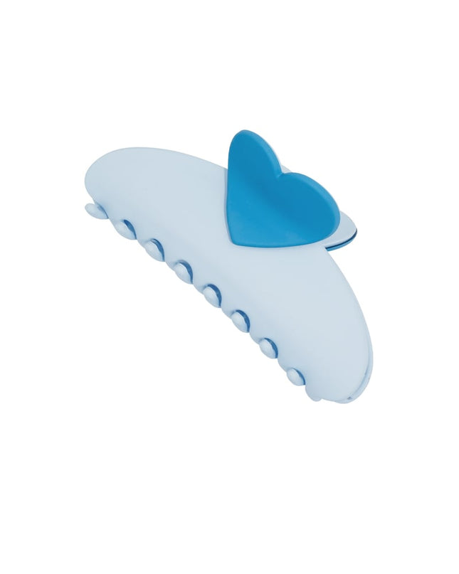 haarclip met hart detail