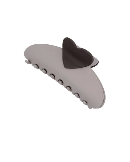 haarclip met hart detail