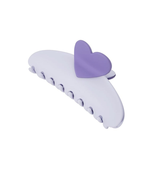 haarclip met hart detail