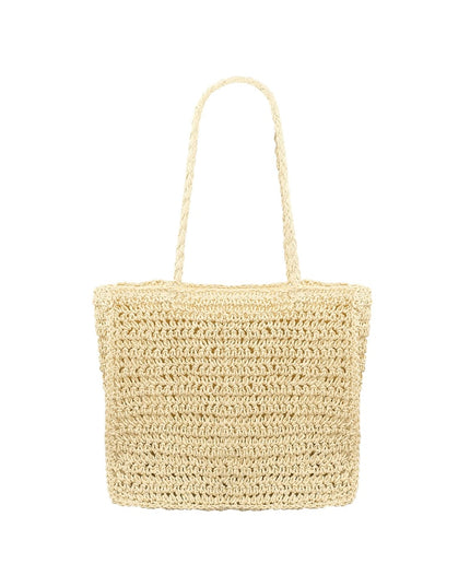 Beach bag flower future - off-white