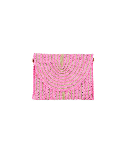 Summer clutch living life - off-white