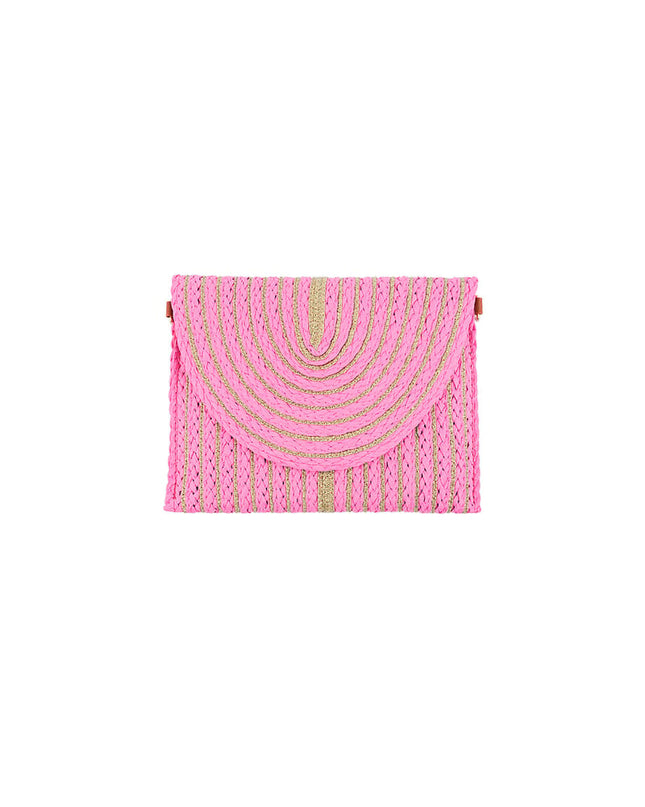 Summer clutch living life - off-white