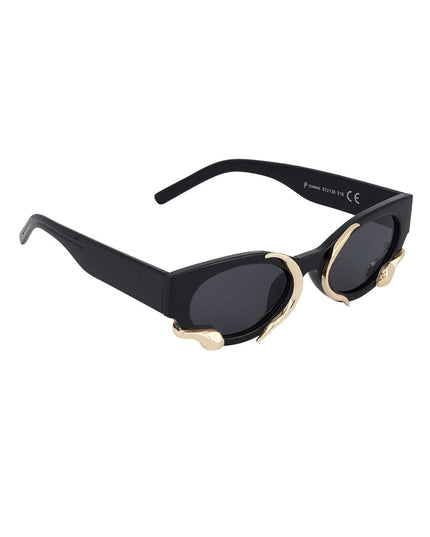 Snake sunglasses - black