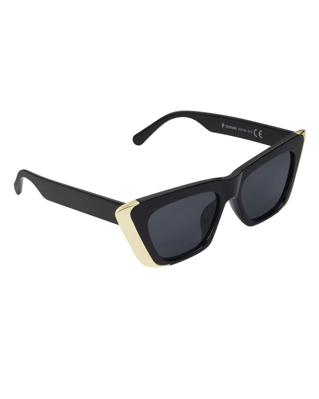 sunglasses sun savvy - black 