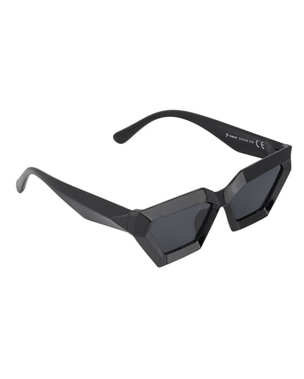 Angular sunglasses - black