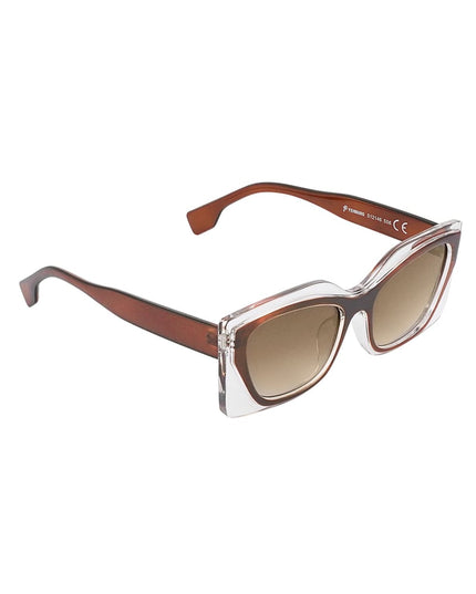 Double frame sunglasses - orange 