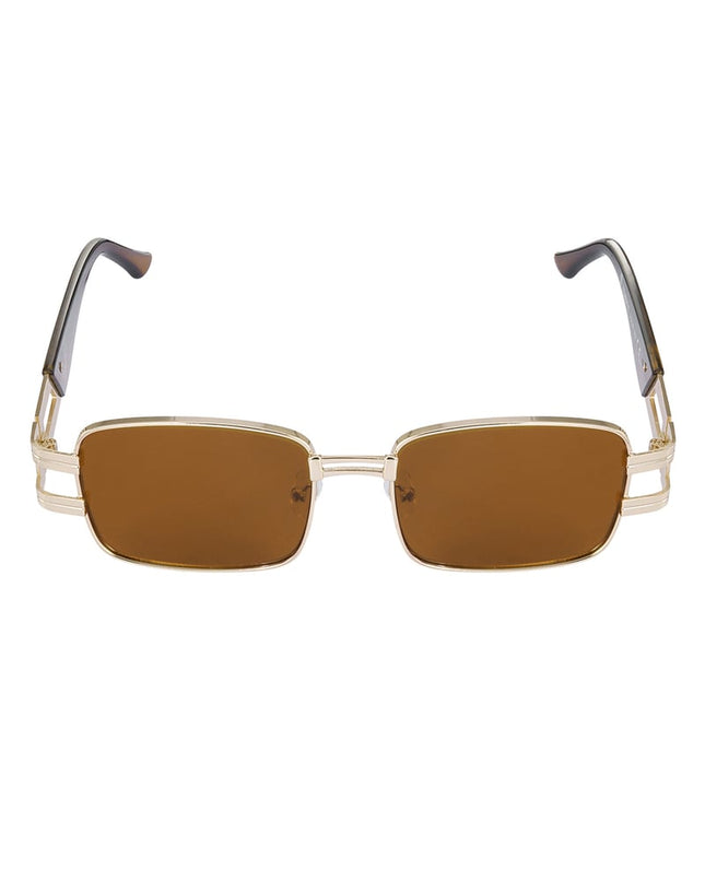 Sunglasses simple metal essential - brown