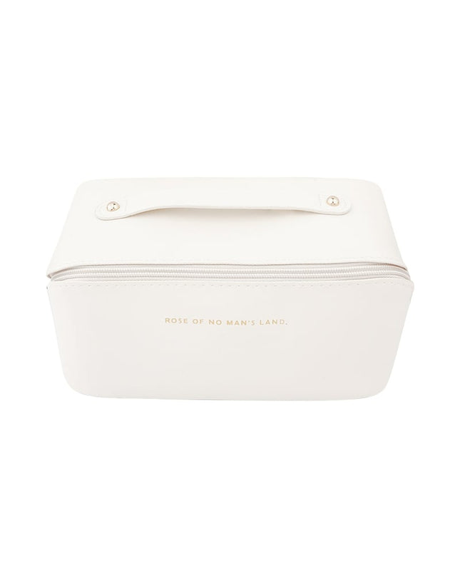 Basic make-up bag made of PU leather - large