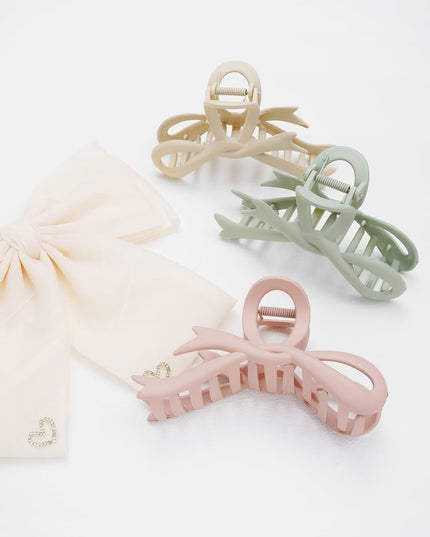 On fleek hair clip - fuchsia 