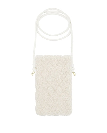 On-the-go phone bag - off white