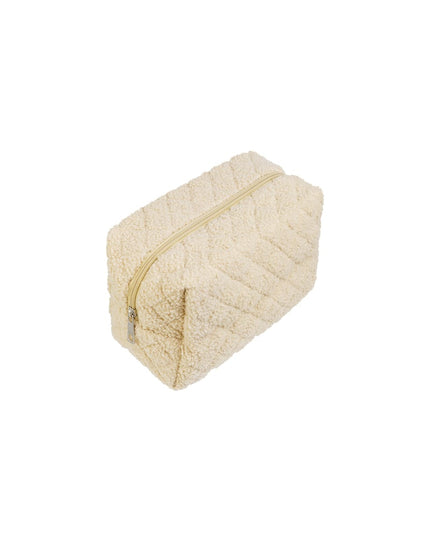 Teddy toiletry bag - beige