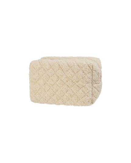 Teddy toiletry bag - beige