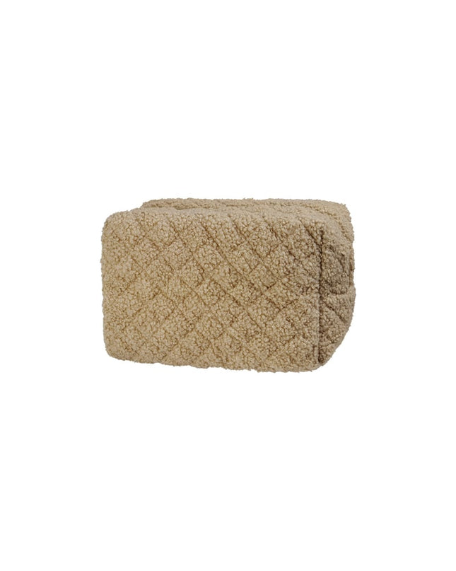 Teddy toiletry bag - beige