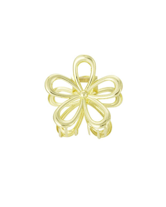 hair clip flower power