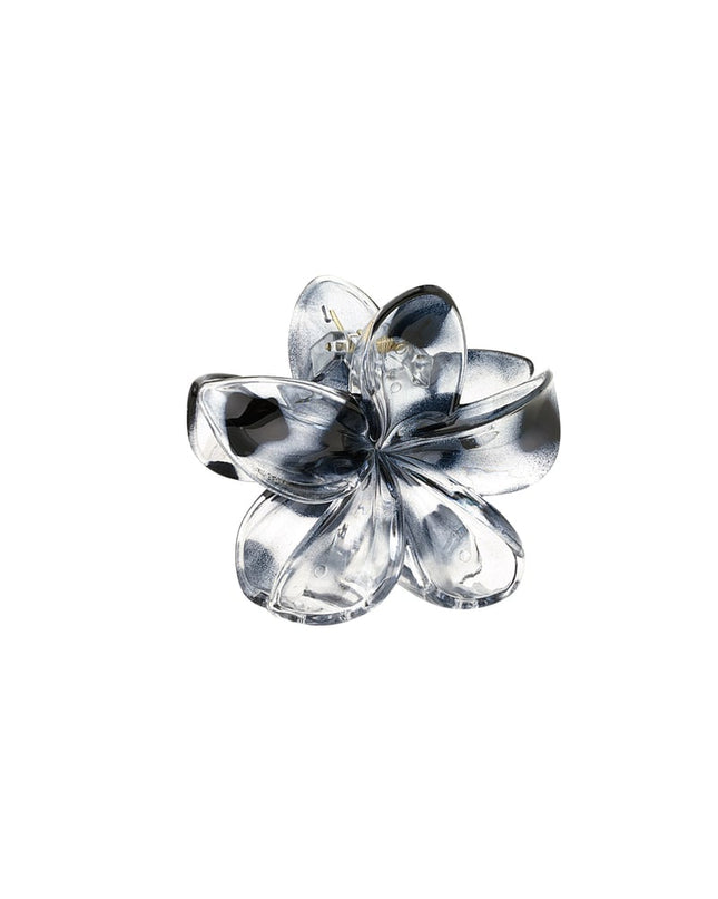 Hawaiian Flower Hair Clip - Brown