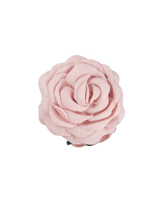 Rose hair clip - lilac