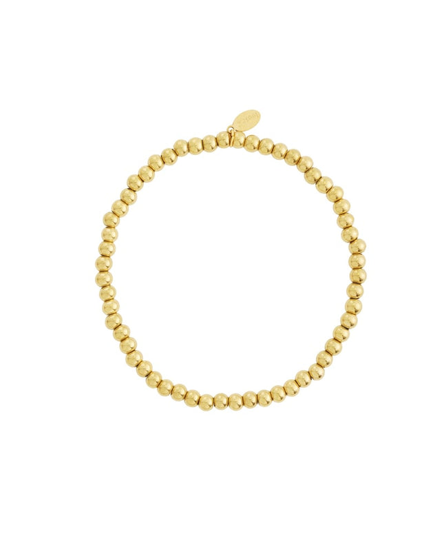 Solid bead bracelets-4mm